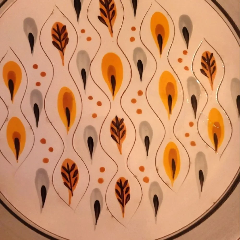 Vintage Mint '50s Stangl Pottery Trenton,NJ Amber Glo 12